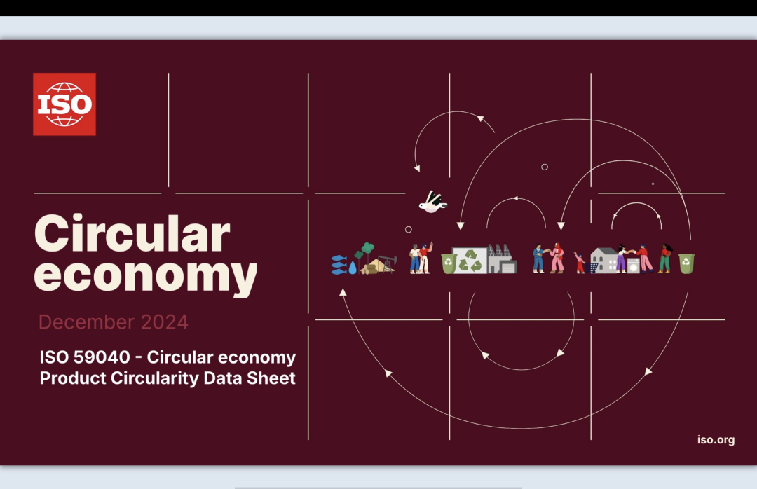 Economía Circular: Hoja de datos de circularidad del producto